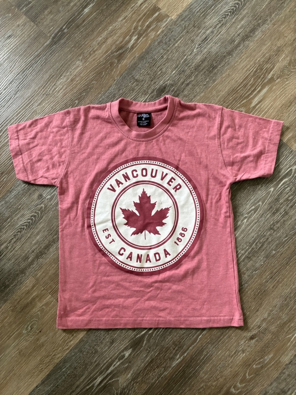 Vancouver Canada Pink Graphic Crop Top